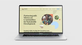 Haf website mockup