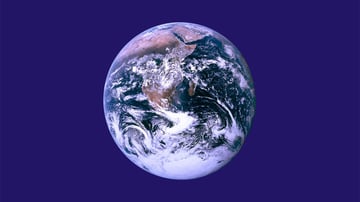 Earth flag PD