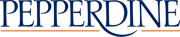Pepperdine University wordmark svg