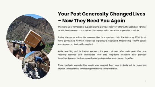Northern Morocco Flooding Recovery pptx 5