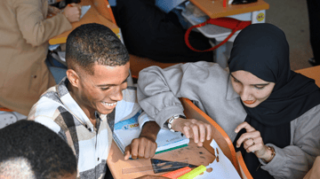 HAF Visits Al University