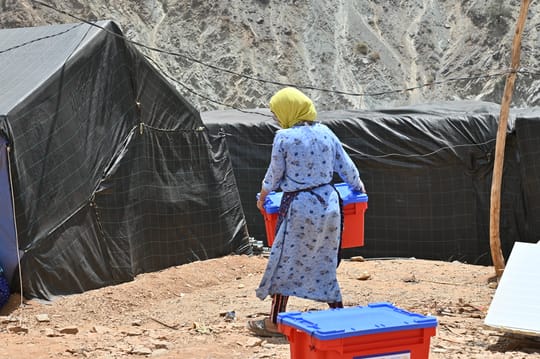 06 13 2024 Distribution of water survival boxes in Elhnaine village