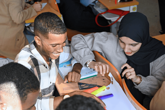 HAF Visits Al University