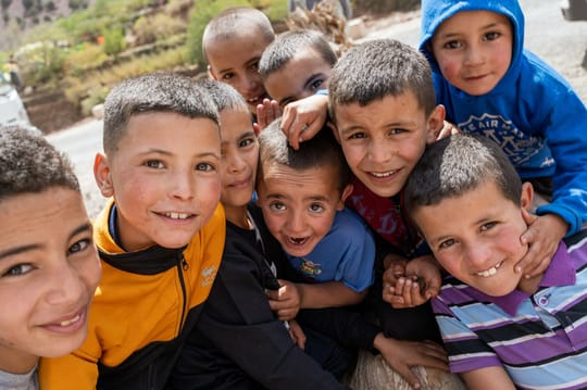 Timchi village children