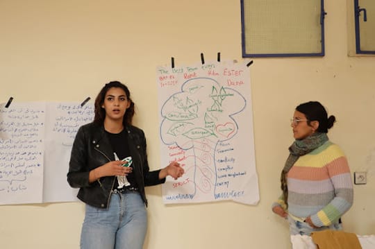 Among friends in tameslouht