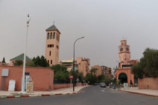 Photo of the Church of the Holy Martyrs and the Mosquee de Gueliz 758x506 1